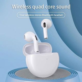 Tai Nghe Bluetooth 5.0 Không Dây Mini Pro 6 Tws Tiện Dụng - Freeship Nhét Tai Nghe Nhạc Nhét Tai Nhét Tai