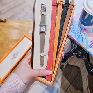 ĐỒNG HỒ NỮ CAO CẤP HERME HÊURE VIỀN HỘT TẶNG KÈM DÂY DA XỊN