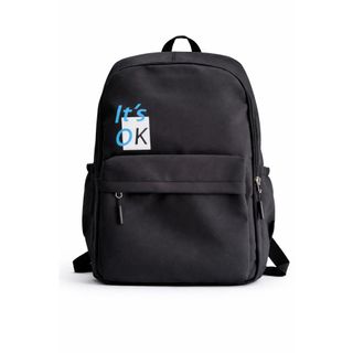 BALO TRUNG HỌC VẢI DÙ ĐEN A2326 – GỌN GÀNG, TIỆN LỢI - PIPI STORE