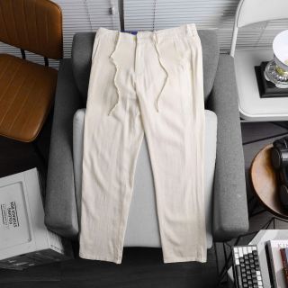 Quần dài nam. LINEN. Phom ống suông