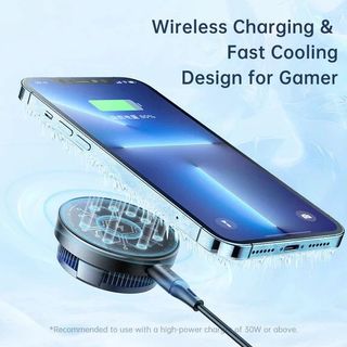 Tản Nhiệt Nam Châm và Sạc Không Dây Hỗ Trợ Chơi Game Mcdodo Magnetic Radiator Wireless GamingCharger
