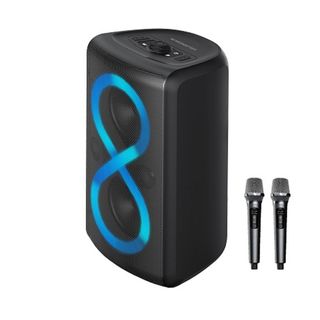 Loa Monster Cycle (Pin 7h | Công suất 80W/160W | IPX5 | Bluetooth 5.3 | Hệ thống LED | Pure Monster Sound | Kèm 2 Micro Karaoke)