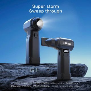 Quạt Phản Lực Super Turbo Fan G1 400W – Pin 10.000mAh, 10 Cấp Gió