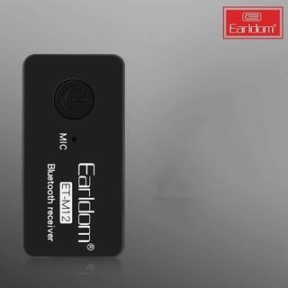 USB Thu Bluetooth Earldom M12 kết nối loa với điện thoại, laptop, máy tính bảng