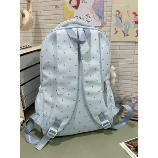 BALO ĐI HỌC HÀN QUỐC CHẤM BI DỄ THƯƠNG – NHẸ, GỌN, ĐA NĂNG A201 - PIPI STORE