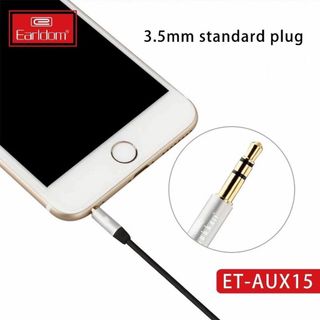Dây Ra Loa 2 đầu 3.5 Earldom AUX-15 dài 1m