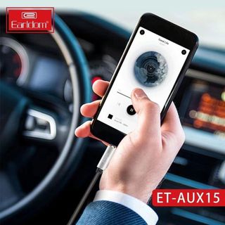 Dây Ra Loa 2 đầu 3.5 Earldom AUX-15 dài 1m