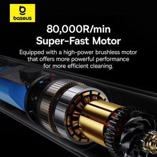 Máy Hút Bụi Cầm Tay Baseus A5 Air Series Car Vacuum Cleaner (12000Pa)