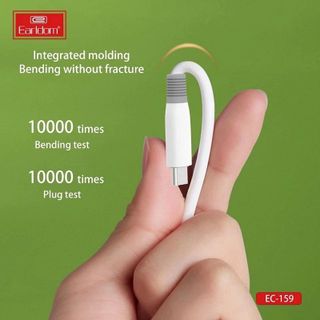 Cáp Sạc Nhanh 20W 3A Max - Model Earldom EC-159 (2 mét)