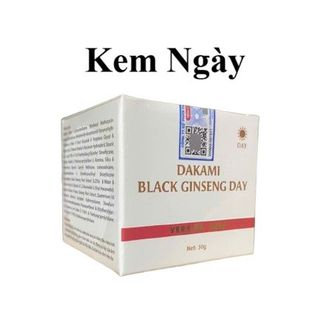 Kem nám sâm đen Dakami black Ginseng chính hãng ( kem ban ngày , kem ban đêm mẫu mới nhất)