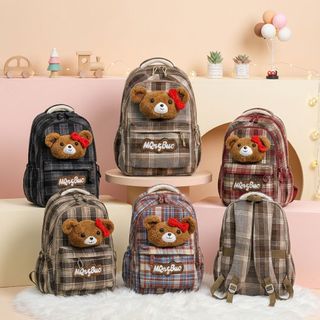 BALO GẤU ĐI HỌC A8015 – THIẾT KẾ ĐƠN GIẢN, CHỨA ĐỒ THOẢI MÁI - PIPI STORE