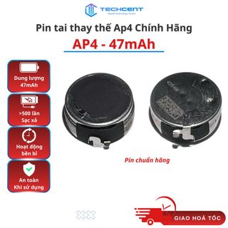 Pin Thay Tai Nghe Airpods 4 Chính Hãng Varta