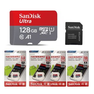 Thẻ nhớ sandisk 128GB /64GB/32GB dùng điện thoại, máy ảnh - Class 10 Ultra 667x 100MB/s