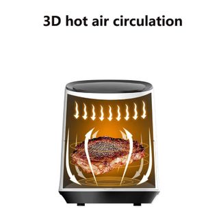 Nồi chiên không dầu thông minh Xiaomi Silencare SC-K505W 2.5L Điều khiển bằng ứng dụng