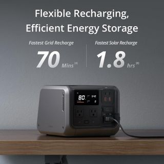 Trạm điện di động 220V DJI Power 500, Công suất 1000W, Pin LFP (LiFePO4) 512Wh, Sạc nhanh 70 phút