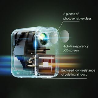 Xming Page One – Máy Chiếu Thông Minh Gia Đình, Tích Hợp Hệ Điều Hành Google TV Chính Chủ, Tìm Kiếm Giọng Nói, Netflix Bản Quyền