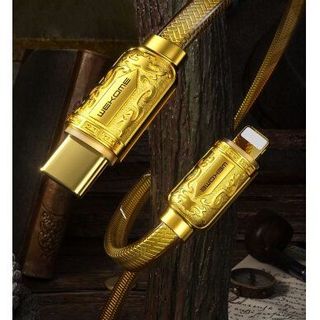 Cáp sạc siêu nhanh Cáp dữ liệu 20W WDC-163 hộp sắt