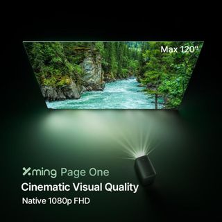 Xming Page One – Máy Chiếu Thông Minh Gia Đình, Tích Hợp Hệ Điều Hành Google TV Chính Chủ, Tìm Kiếm Giọng Nói, Netflix Bản Quyền