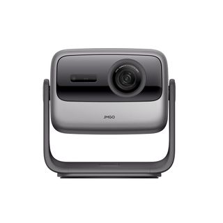 Máy chiếu laser ba màu JMGO N1S Ultra 4K có WiFi và Bluetooth, 3000 ANSI Lumen, Netflix chính thức, GTV, Chỉnh sửa hình ảnh không cảm biến 360°, 180”, HDR10, Dolby Digital Plus 20W