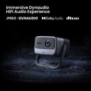 Máy chiếu laser ba bóng JMGO N1 Pro 1500 CVIA Lumens, Độ tương phản FOFO 1600:1, FHD 1080P, Hỗ trợ 4K, Android TV 11 180“, Hiệu chỉnh Keystone, Blu-Ray 3D, Loa Dynaudio 10W*2 cho gia đình