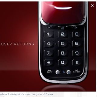 Khoá cửa điện tử hãng GATEMAN ROSE 2-FD ( Hàn Quốc )