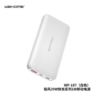 Sạc dự phòng WEKOME WP-187/WP-189 10000-20000 mAh tích hợp sạc nhanh PD20W