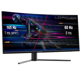 Màn hình cong LC-Power LC-M34-UWQHD-165-C 34" UWQHD VA 165Hz (HDMI, DP)