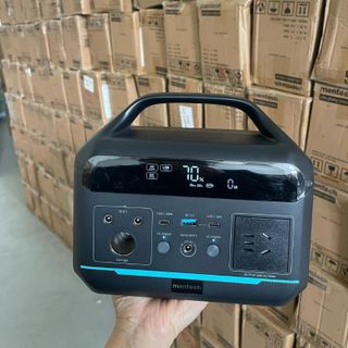 Trạm sạc MENTECH 300W MT300 dung lượng 204.8Wh, 2 cổng C 100W & 30W, sạc 220v