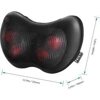 Gối massage đá nóng chính hãng Naipo MGP-129A