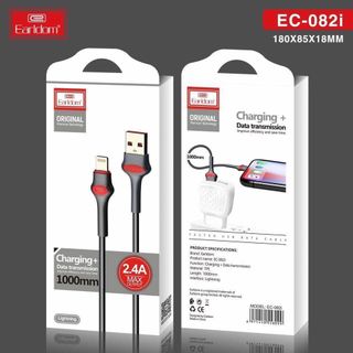 Cáp Sạc Lightning, Tyde-C, Micro Earldom 1M EC-082 Bọc TPE Cao Cấp