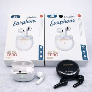 Tai nghe bluetooth không dây DOLLY J8, tích hợp MIC, dùng cho cả IOS và android