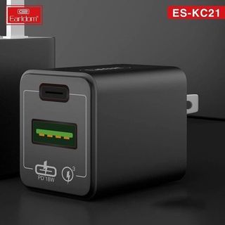 Củ Sạc Nhanh 18W 2in1 Earldom ES-KC21