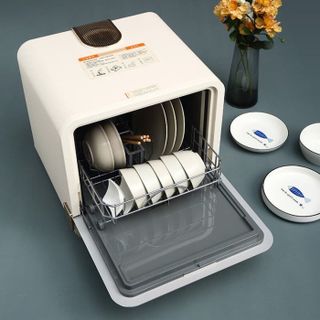 Máy Rửa Chén Bát để bàn mini (4 bộ -5 bộ) có sấy khô phù hợp gia đình nhỏ BLAUPUNKT LB-XW850 (Đức)