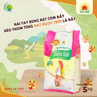 Gạo Hạt Ngọc Trời Tiên Nữ - Túi 5kg