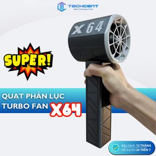 Quạt Phản Lực Super Turbo JetFan X64 - Áp Lực Gió 1400Gram