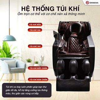 Ghế Massage Okinawa 3D - Model 123
