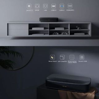 Máy Chiếu XGIMI LUNE 4K Pro Like New 99% - Máy chiếu siêu gần 4K UHD – 2600 Ansi - Loa stereo Hi-Fi 60W Harman&Kardon