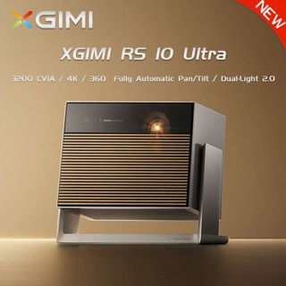 Máy chiếu Xgimi Rs 10 Ultra Máy chiếu 4K Dual Light LED-Laser thông minh chuẩn độ phân giải thực 4K, độ sáng 3500 CVIA Lumens, tích hợp Android, loa Harman Kardon, Dolby Vision