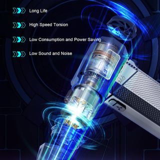Quạt Phản Lực Super Turbo JKUOO 200.000 RPM - 60m/s - Pin khủng 8000mAh (Đặt Trước)