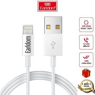 Dây sạc nhanh 2A iphone lightning Earldom EC025i