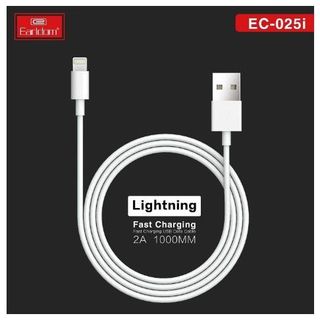 Dây sạc nhanh 2A iphone lightning Earldom EC025i