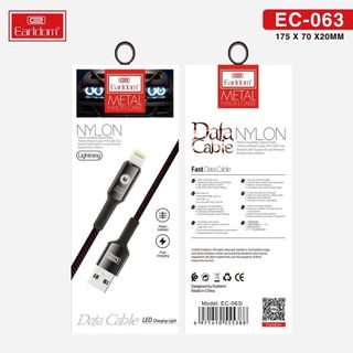 Cáp Sạc Dù Tự Ngắt Earldom EC-063i (IPhone)