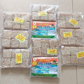 COMBO 10 GÓI ( GẦN 2 KG ) KẸO MÈ XỬNG DẺO HUẾ HIỆU CÚC TRẦN: DẺO, DAI, THƠM, BÙI BÉO ĂN LÀ GHIỀN - CTB835