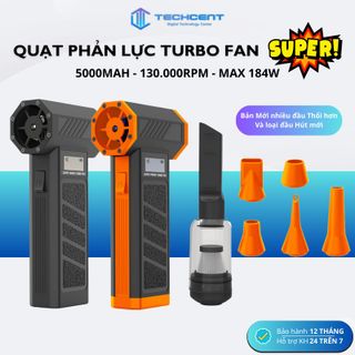 Quạt Phản Lực Honyjor Super Turbo Fan 5000mAh Có Màn Hình Hiển Thị - 130.000RPM