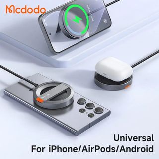Đế Sạc Không Dây Mcdodo Folding Stand Magnetic Wireless Charger 15W
