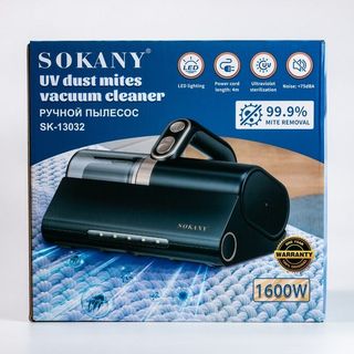 Máy hút bụi giường nệm Có Dây SOKANY SK-13032 công suất cao 1600W lực hút mạnh hút sạch tóc và bụi mịn