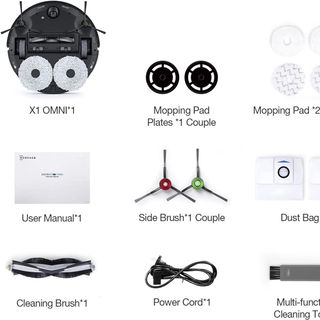 Robot hút bụi lau nhà Ecovacs Deebot X1 OMNI - Cũ Nội Địa