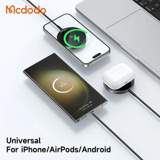 Đế Sạc Không Dây Mcdodo True 15W Magnetic Fast Wireless Charger (Sử dụng cho iP12 trở lên)
