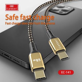 Cáp Sạc Bọc Dù PD 3M Earldom EC – 141