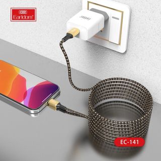 Cáp Sạc Bọc Dù PD 3M Earldom EC – 141